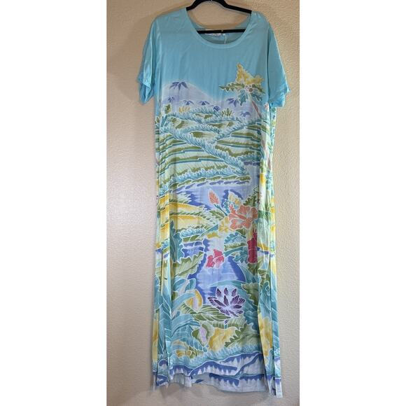 Vintage Eastern Sun Size XL 2-Piece Dress Art-to-wear Coastal Vacay Cruise - Picture 7 of 10